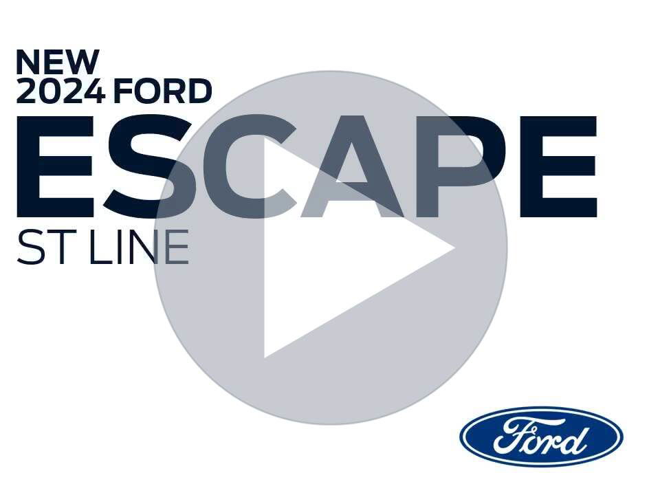 New 2024 Ford Escape ST-Line 4D Sport Utility in Monroeville #AF240076