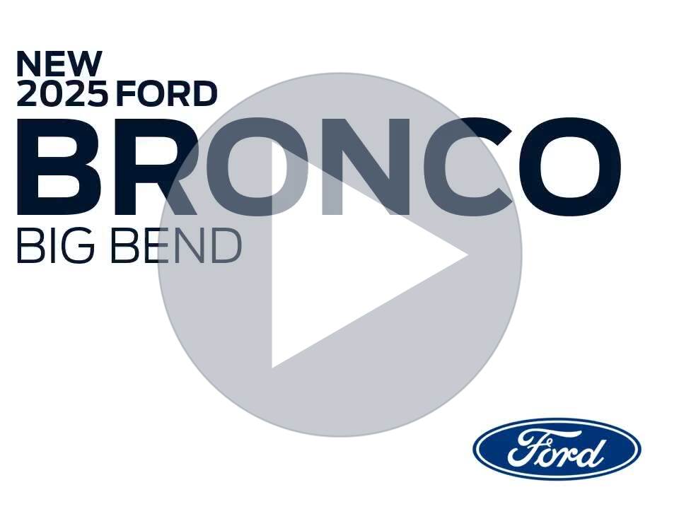 New 2025 Eruption Green Metallic Ford Bronco Big Bend® 4 Door For