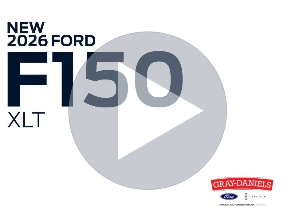 2026 Ford F-150 XLT — front three-quarter view